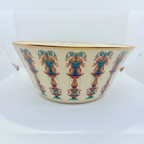 Lenox Lido 24k Gold trim large bowl - Picture 1 of 6